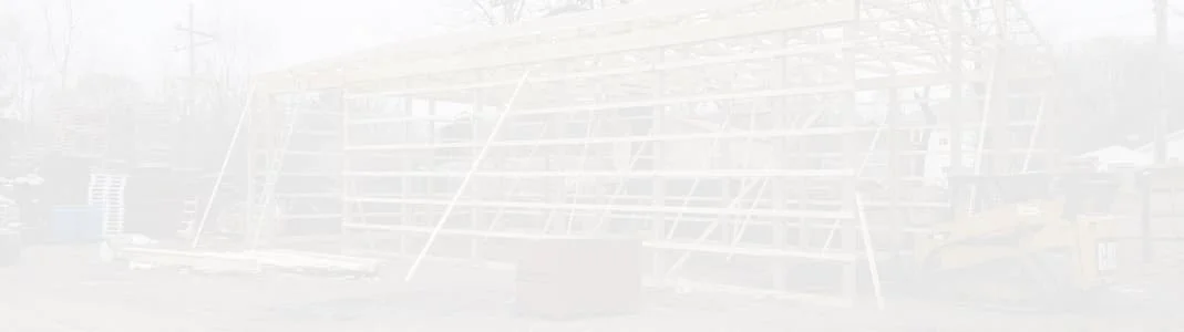 Post frame building construction